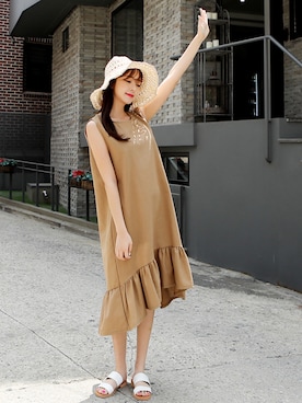 「fd style（エフディ スタイル）のアイテム」を使った、envylookさん（レディース・165cm）の春コーディネート