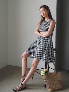 「envylook_japan」｜envylookさん（レディース・165cm）の夏コーディネート