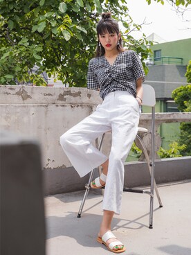 「envylook_japan」｜envylookさん（レディース・165cm）の夏コーディネート