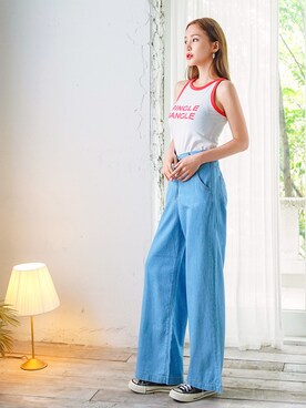 「envylook_japan」｜envylookさん（レディース・165cm）の夏コーディネート