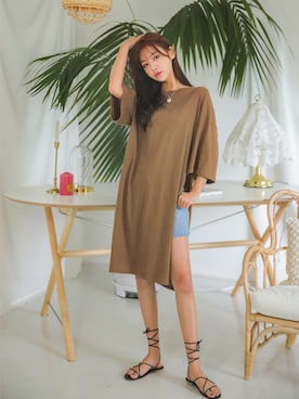 「fd style（エフディ スタイル）のアイテム」を使った、envylookさん（レディース・165cm）の夏コーディネート