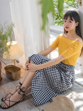 「envylook_japan」｜envylookさん（レディース・165cm）の夏コーディネート