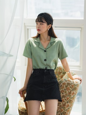 「fd style（エフディ スタイル）のアイテム」を使った、envylookさん（レディース・165cm）の夏コーディネート