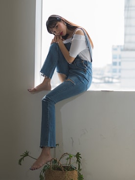 「fd style（エフディ スタイル）のアイテム（パンツ）」を使った、envylookさん（レディース・165cm）の夏コーディネート