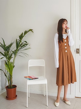 「fd style（エフディ スタイル）のアイテム」を使った、envylookさん（レディース・165cm）の夏コーディネート