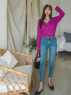 「fd style（エフディ スタイル）のアイテム（パンツ）」を使った、envylookさん（レディース・165cm）の夏コーディネート