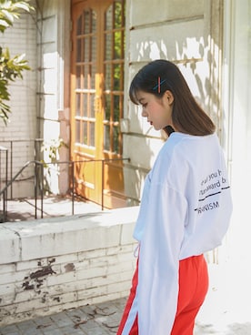 「fd style（エフディ スタイル）のアイテム」を使った、envylookさん（レディース・165cm）の夏コーディネート