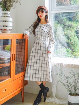 「fd style（エフディ スタイル）のアイテム」を使った、envylookさん（レディース・165cm）の夏コーディネート
