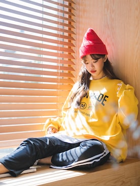 「fd style（エフディ スタイル）のアイテム（パンツ）」を使った、envylookさん（レディース・165cm）の秋コーディネート
