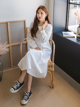 「fd style（エフディ スタイル）のアイテム」を使った、envylookさん（レディース・165cm）の秋コーディネート