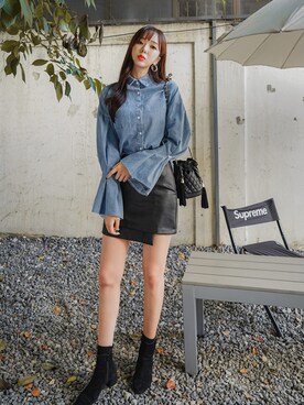 「fd style（エフディ スタイル）のアイテム」を使った、envylookさん（レディース・165cm）の秋コーディネート