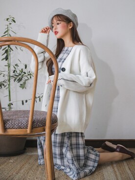 「fd style（エフディ スタイル）のアイテム」を使った、envylookさん（レディース・165cm）の秋コーディネート