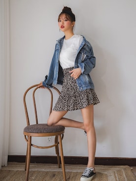 「fd style（エフディ スタイル）のアイテム」を使った、envylookさん（レディース・165cm）の秋コーディネート