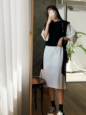 「fd style（エフディ スタイル）のアイテム」を使った、envylookさん（レディース・165cm）の秋コーディネート
