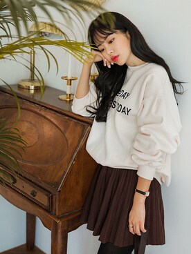 「fd style（エフディ スタイル）のアイテム」を使った、envylookさん（レディース・165cm）の秋コーディネート