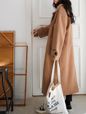 「fd style（エフディ スタイル）のアイテム（ジャケット/アウター）」を使った、envylookさん（レディース・165cm）の秋コーディネート