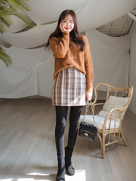 「fd style（エフディ スタイル）のアイテム」を使った、envylookさん（レディース・165cm）の秋コーディネート