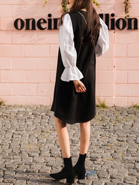 「fd style（エフディ スタイル）のアイテム」を使った、envylookさん（レディース・165cm）の秋コーディネート