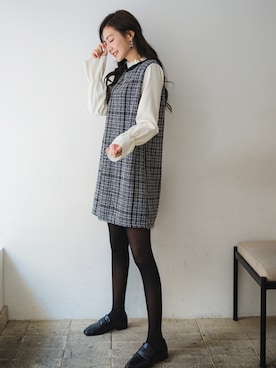 「fd style（エフディ スタイル）のアイテム」を使った、envylookさん（レディース・165cm）の秋コーディネート