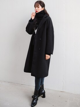 「fd style（エフディ スタイル）のアイテム（ジャケット/アウター）」を使った、envylookさん（レディース・165cm）の秋コーディネート