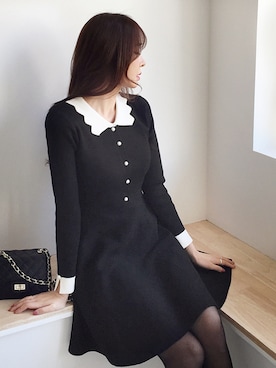 「fd style（エフディ スタイル）のアイテム」を使った、envylookさん（レディース・165cm）の秋コーディネート