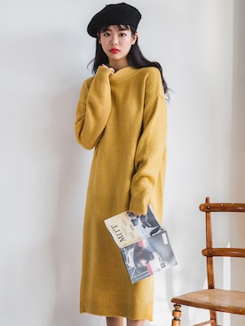 「fd style（エフディ スタイル）のアイテム」を使った、envylookさん（レディース・165cm）の秋コーディネート