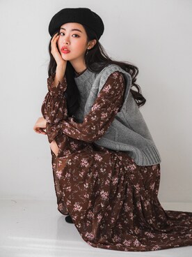 「fd style（エフディ スタイル）のアイテム」を使った、envylookさん（レディース・165cm）の冬コーディネート