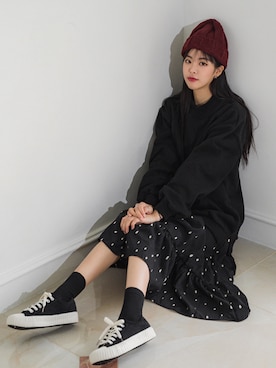 「envylook_japan」｜envylookさん（レディース・165cm）の冬コーディネート