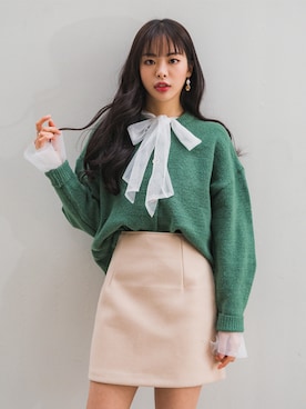 「fd style（エフディ スタイル）のアイテム」を使った、envylookさん（レディース・165cm）の冬コーディネート