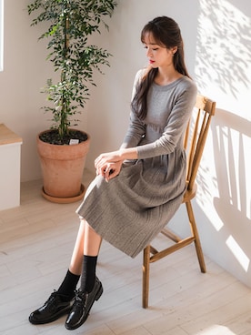 「fd style（エフディ スタイル）のアイテム」を使った、envylookさん（レディース・165cm）の冬コーディネート