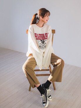 「fd style（エフディ スタイル）のアイテム」を使った、envylookさん（レディース・165cm）の冬コーディネート