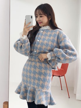 「fd style（エフディ スタイル）のアイテム（ジャケット/アウター）」を使った、envylookさん（レディース・165cm）の冬コーディネート