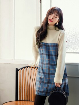 「fd style（エフディ スタイル）のアイテム」を使った、envylookさん（レディース・165cm）の冬コーディネート