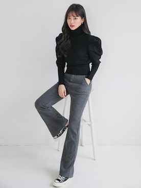 「fd style（エフディ スタイル）のアイテム」を使った、envylookさん（レディース・165cm）の冬コーディネート
