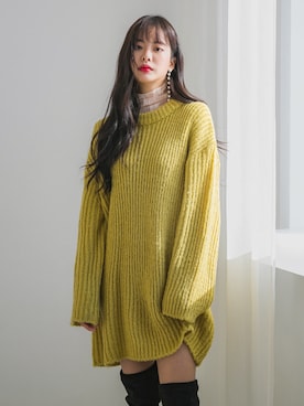 「fd style（エフディ スタイル）のアイテム」を使った、envylookさん（レディース・165cm）の冬コーディネート