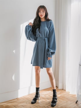 「fd style（エフディ スタイル）のアイテム」を使った、envylookさん（レディース・165cm）の冬コーディネート