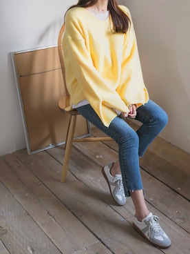 「fd style（エフディ スタイル）のアイテム」を使った、envylookさん（レディース・165cm）の冬コーディネート