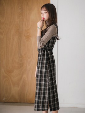 「fd style（エフディ スタイル）のアイテム」を使った、envylookさん（レディース・165cm）の冬コーディネート