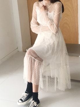 「envylook_japan」｜envylookさん（レディース・165cm）の冬コーディネート