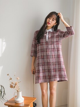 「fd style（エフディ スタイル）のアイテム」を使った、envylookさん（レディース・165cm）の冬コーディネート