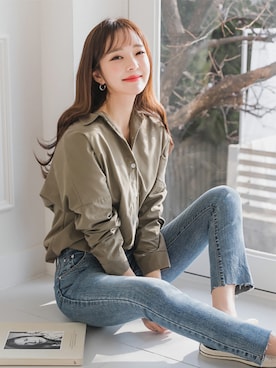 「fd style（エフディ スタイル）のアイテム（パンツ）」を使った、envylookさん（レディース・165cm）の冬コーディネート
