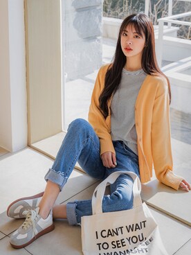 「fd style（エフディ スタイル）のアイテム（パンツ）」を使った、envylookさん（レディース・165cm）の冬コーディネート