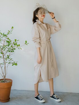 「fd style（エフディ スタイル）のアイテム」を使った、envylookさん（レディース・165cm）の冬コーディネート