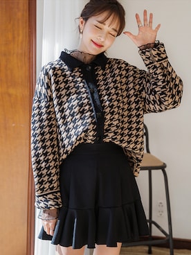 「fd style（エフディ スタイル）のアイテム」を使った、envylookさん（レディース・165cm）の冬コーディネート