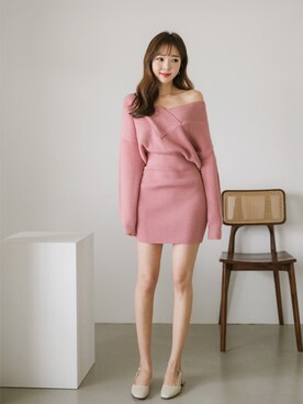 「fd style（エフディ スタイル）のアイテム」を使った、envylookさん（レディース・165cm）の冬コーディネート