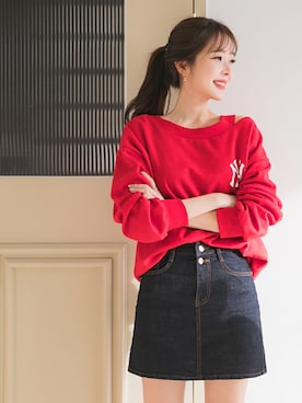 「fd style（エフディ スタイル）のアイテム」を使った、envylookさん（レディース・165cm）の冬コーディネート