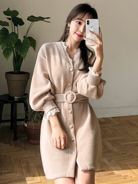 「fd style（エフディ スタイル）のアイテム」を使った、envylookさん（レディース・165cm）の冬コーディネート