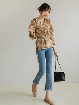 「envylook_japan」｜envylookさん（レディース・165cm）の冬コーディネート