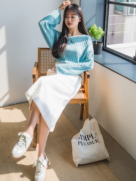 「fd style（エフディ スタイル）のアイテム」を使った、envylookさん（レディース・165cm）の春コーディネート