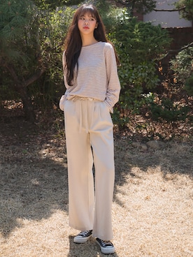 「fd style（エフディ スタイル）のアイテム」を使った、envylookさん（レディース・165cm）の春コーディネート